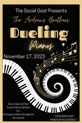 Dueling Pianos - The Andrews Brothers
